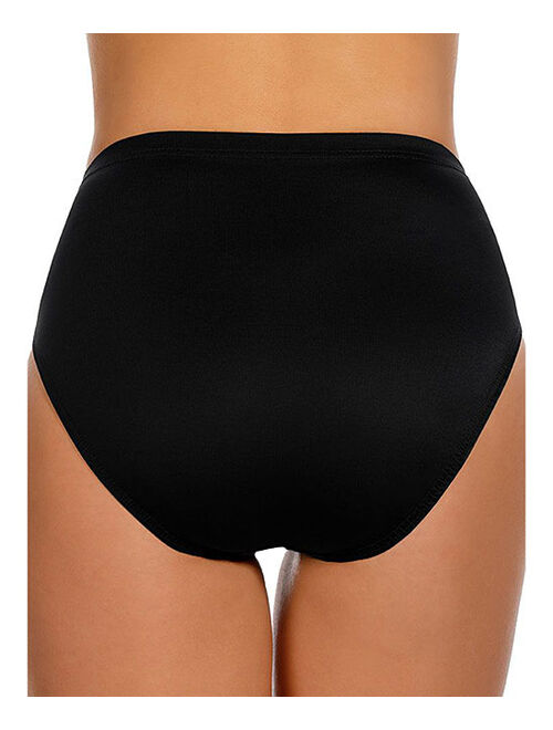 Miraclesuit Black High-Waist Bikini Bottom - Women