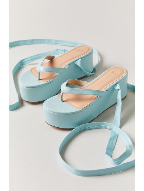 Urban Outfitters UO Marina Strappy Flatform Sandal