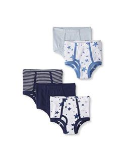 Moon and Back by Hanna Andersson Boys' 5-Pack Organic Cotton Classic Underwear