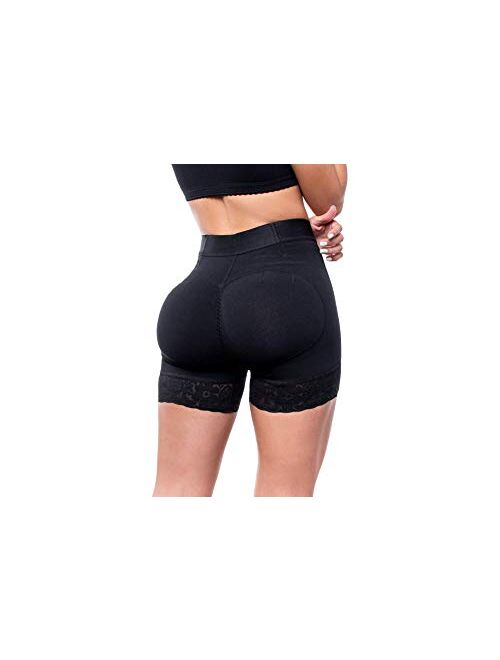 Fajas Milia Milia Women's Thigh Slimmer Shapewear Girdle Shorts Butt Lifting & Tummy Control - 2316