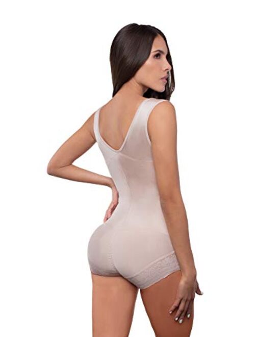 Fajas Milia Milia Women's Fajas Colombianas Body Briefer Everyday Bodysuit - Tummy Control - 2317