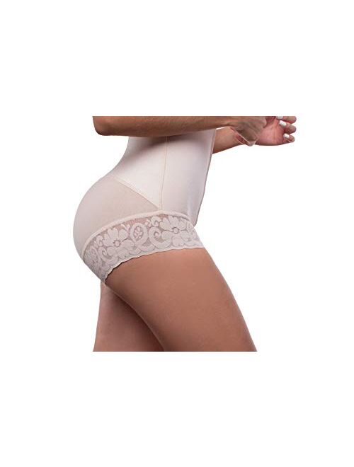 Fajas Milia Milia Women's Fajas Colombianas Body Briefer Everyday Bodysuit - Tummy Control - 2317