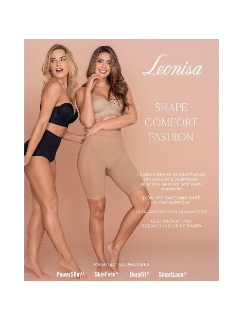 Leonisa high waist brief underwear for women - Super comfy classic panties -