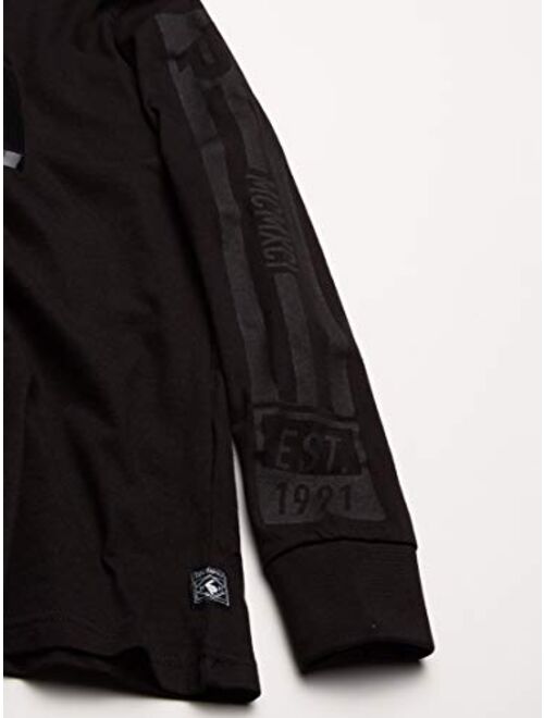 Southpole Boys' Big Long Sleeve Chenille Tee