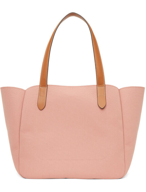 JW Anderson Pink & Blue Recycled Canvas Belt Tote