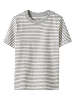 Moon and Back by Hanna Andersson Boys' Little Short Sleeve Tee