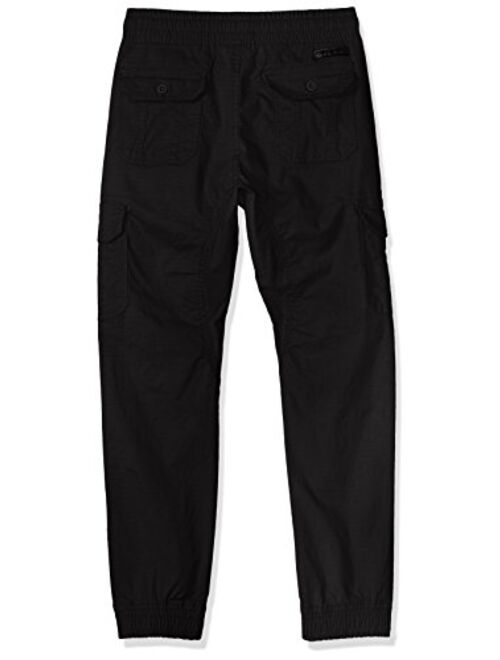 Southpole Boys' Big Washed Stretch Ripstop Cargo Jogger Pants