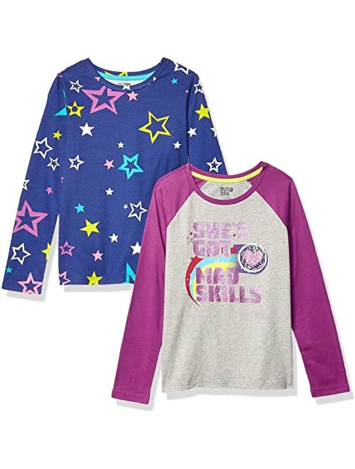 Spotted Zebra Long Sleeve T-Shirts 2-Pack (Little Kids/Big Kids)