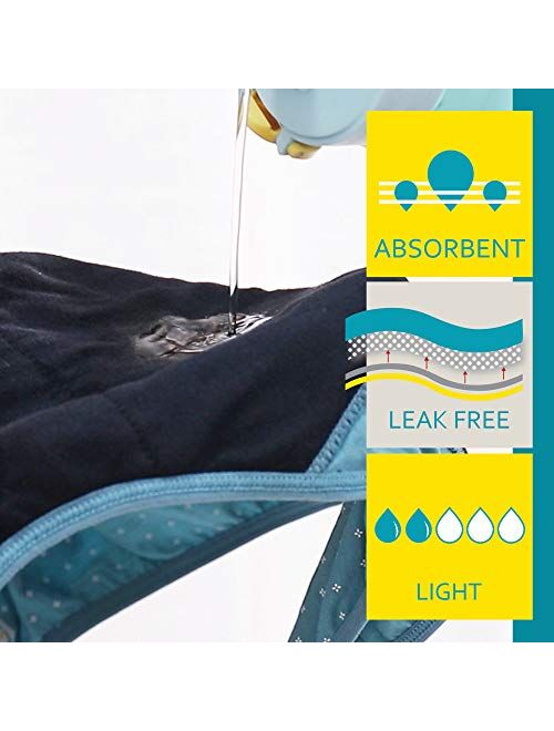 Neione Sporty Leak Proof Period Panties Menstrual Underwear 3 Pack Women Teens Girls
