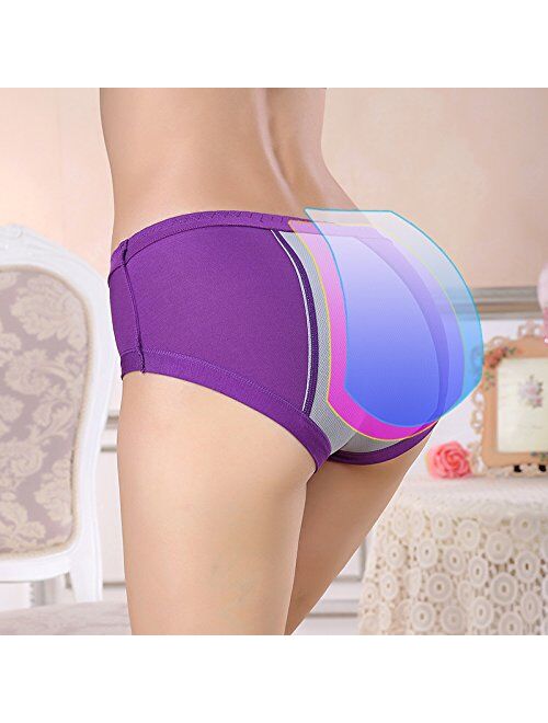 Funcy Menstrual Period Leak Proof Underwear Panties for Girls/Women Heavy Flow, Postpartum Bleeding After Birth (Pack of 2-3)