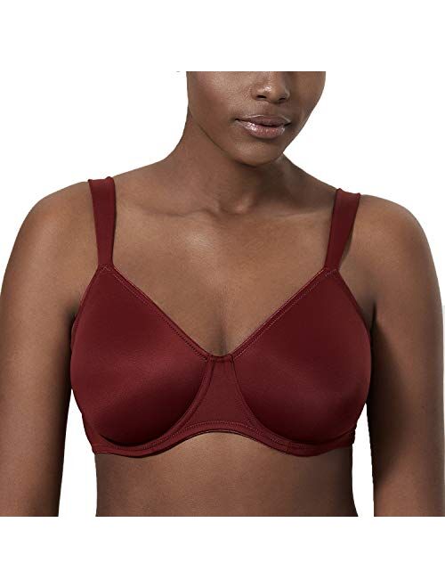 DELIMIRA Women's Full Coverage Minimizer Underwire Plus Size Non Padded Support Bra