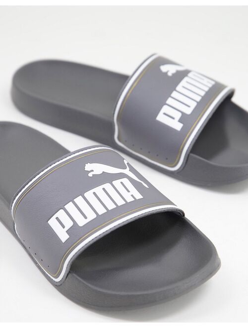 Puma Leadcat sliders in gray