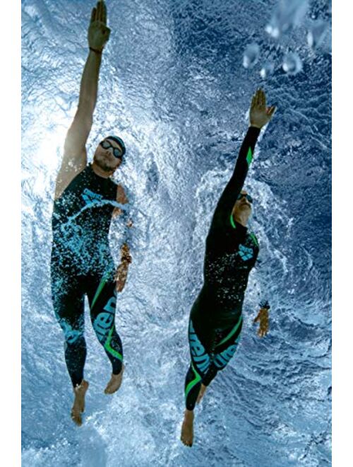 Arena Women's Triathlon Wetsuit Full Sleeve Neoprene Carbon Fiber-Lined Panels Buoyancy for Open Water Swimming, Ironman and USAT Approved