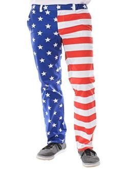 USA American Flag Pants - Men's Patriotic Pants
