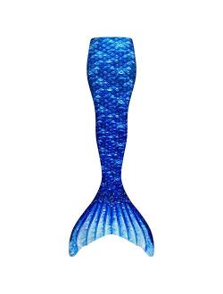Mermaid Tails for Swimming - Authentic Mermaid Training Swimwear - Wear-Resistant Mermaid Tails for Adults - Big Mermaid Tail for Grownups - NO Monofin, Available