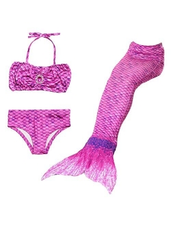 Dressy Daisy Girls Mermaid Bathing Suit Swimwear Swimsuit Swimming Bikini 3pcs Set