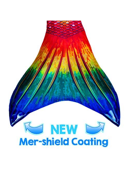 Sun Tail Mermaid Designer Mermaid Tail + Monofin for Swimming