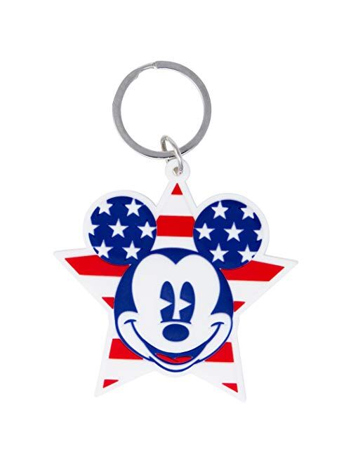 Mickey Mouse Patriotic Keychain