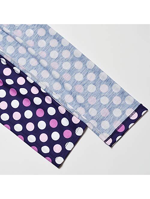 QPANCY Matching Girls&Dolls Pjs Set Kids Pajamas Long Sleeve Fall Winter Sleepwear