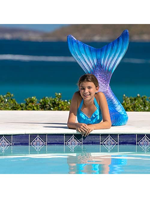 Fin Fun Limited Edition Mermaid Tail for Swimming for Girls, Kids, Women, Teen and Adults with Monofin