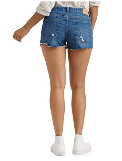 Lucky Brand Women's Mid Rise Cut Off Short