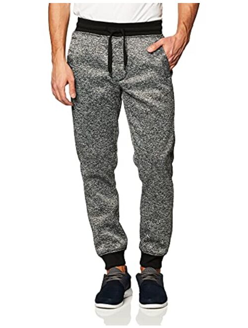 Southpole Men's Basic Fleece Jogger Pant-Reg and Big & Tall Sizes