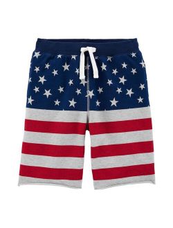 Boys 4-14 OshKosh B'gosh® American Flag Patriotic Shorts