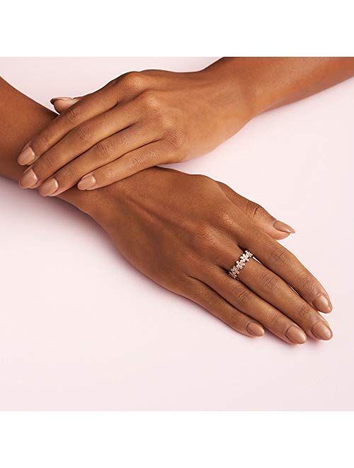 Pandora Jewelry Daisy Flower Cubic Zirconia Ring in Pandora Rose
