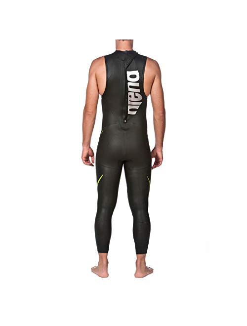 Arena Men’s Carbon Triathlon Wetsuit Sleeveless Neoprene Fiber-Lined Panels Buoyancy for Open Water Swimming, Ironman and USAT Approved