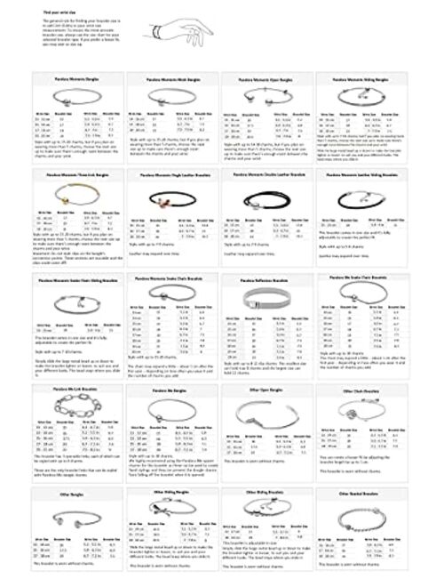 PANDORA Jewelry Bangle Charm Sterling Silver Bracelet
