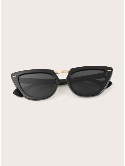 Shein Acrylic Frame Sunglasses