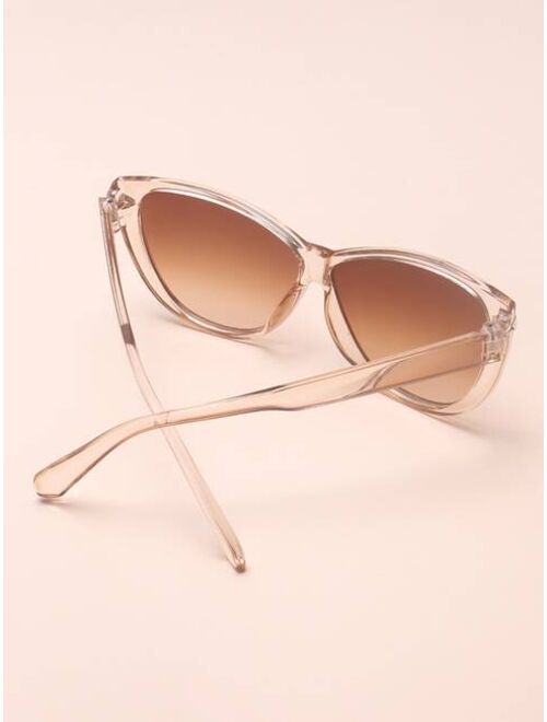 Shein Clear Frame Sunglasses