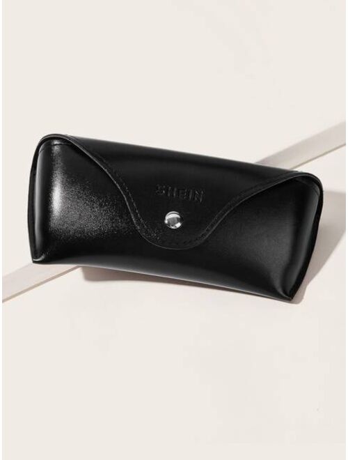 Shein Rhinestone Metal Frame Sunglasses