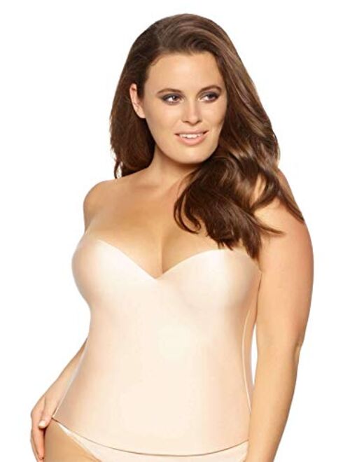 Felina | Essentials Bustier | Strapless | Plunge | Demi Push Up | Runs Small