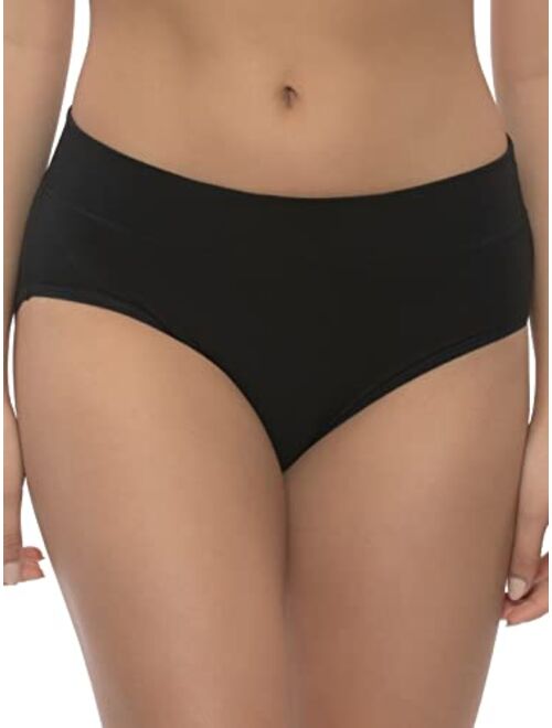 Felina Women's Pima Cotton Hipster Panties - Comfortable Seamless Underwear for Women, 5-Pack