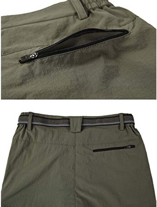 MAGCOMSEN Men's Shorts Cargo Work Hiking Tactical Shorts with 5 Pockets Quick Dry, Sun Protection, Tear Resistant