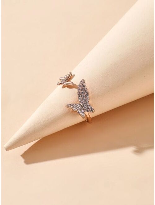 Buy Shein Butterfly Decor Ring online Topofstyle