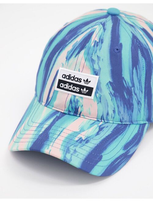 Adidas Originals Originals relaxed wave print Baseball cap