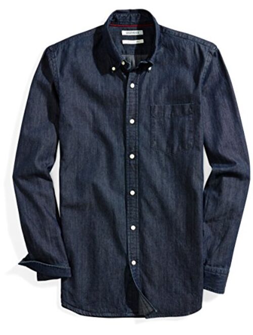Goodthreads Men's Slim-Fit Long-Sleeve Denim Shirt