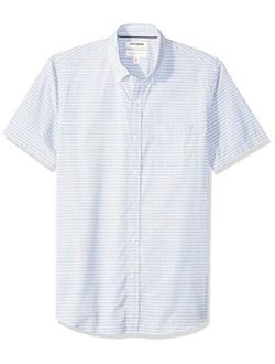 Men's Standard-fit Short-Sleeve Poplin Shirt