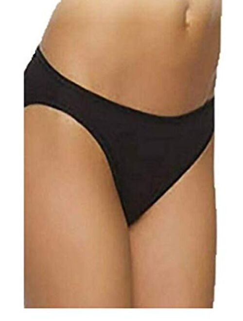 Felina blackBow Bikini Ultra Soft Cotton Stretch Tagless Panties (8 Pack)