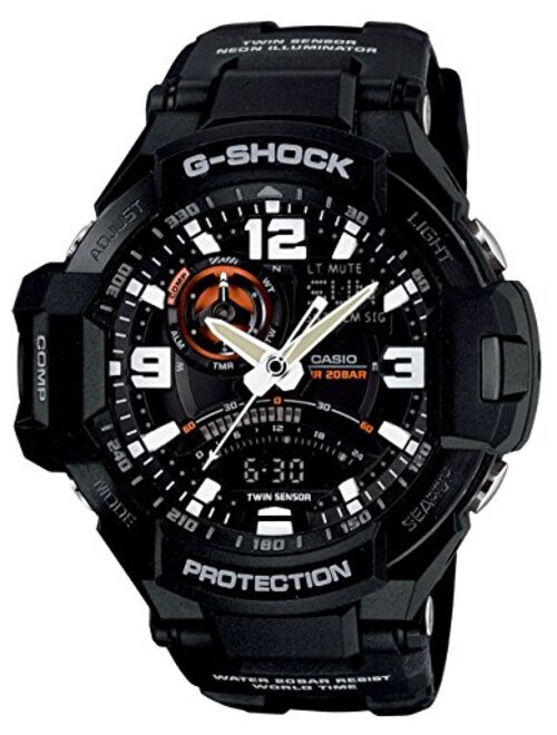 Casio Men's GA1000 Gravity Master G-Shock Aviation Watch