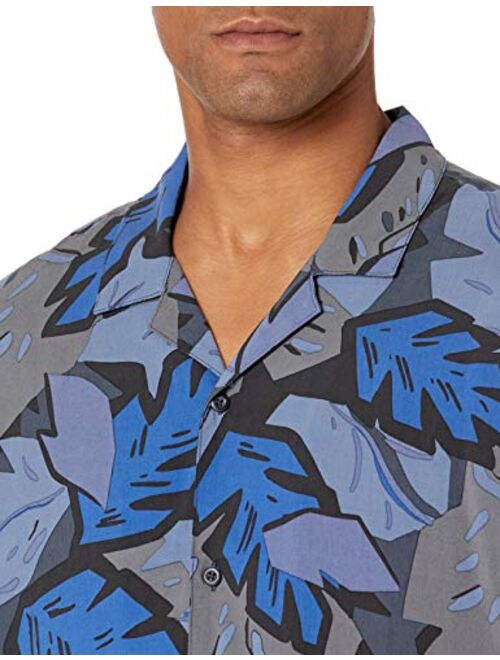 Amazon Brand - Goodthreads Men's Standard-Fit Short-Sleeve Camp Collar Hawaiian Shirt