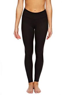 | Sueded Athletic Leggings | Slimming Waistband