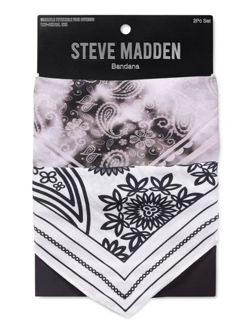 Steve Madden 2-Pk. Printed Cotton Bandanas