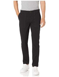 Men's Skinny-Fit Stretch Canvas Utility Pant