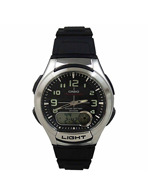 Casio Men's AQ180W-1BV Ani-Digi Light Watch
