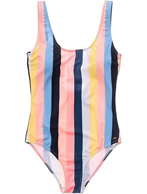 Buy Snapper Rock Opti Stripe Scoop Swimsuit online | Topofstyle
