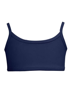 City Threads Girls Bikini Top Made with Recycled Fabric Active Wear UPF50+ for Beach and Pool