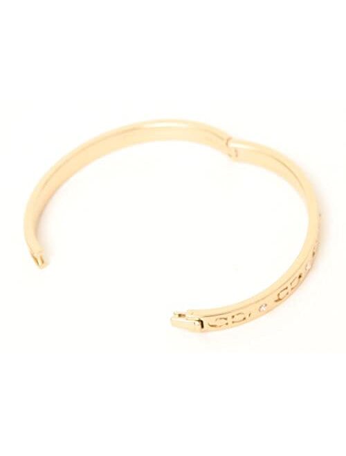 COACH Kissing C HINGED Bangle - Gold